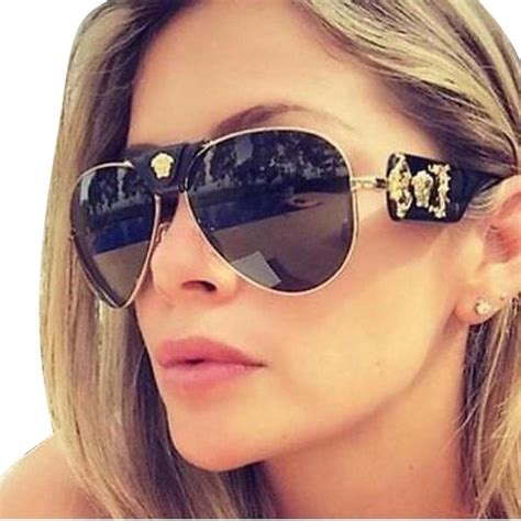 versace sonnenbrille damen gold|Versace Sunglasses for Women .